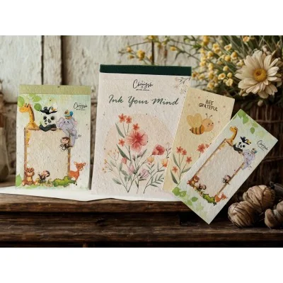 Eco-Friendly Kids Stationery Kit | Plantable Notepads