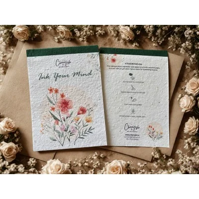Notepad - Floral (Pack of 10)