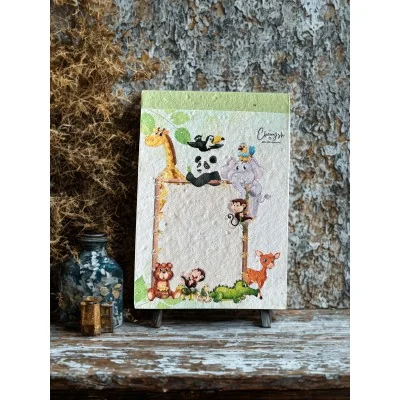 Kids Notepad - Animal Theme (Pack of 5)