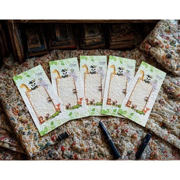 Bookmarks - Animal Theme (Pack of 5)