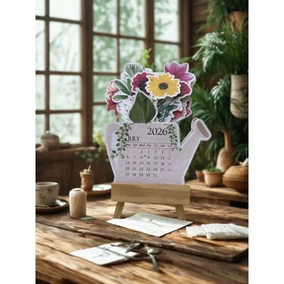 Plantable 2026 Bouquet Calendar | Eco-Friendly Desk Calendar