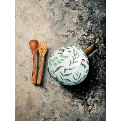 Coco Elegance Salad Set | Eco-Friendly Tableware | Cherrysh