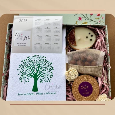 Nature Inspired – Sustainable Corporate Gift Hamper | Eco Friendly Corporate Gifts by Cherrysh